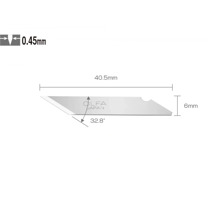 OLFA KB Maket Bıçağı Yedeği (25 li)