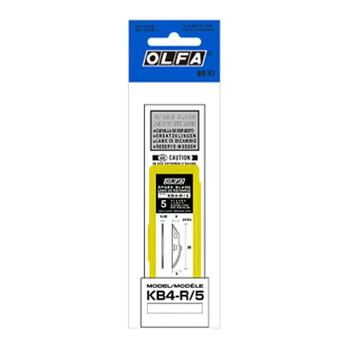 OLFA KB4-R/5 Maket Bıçağı Yedeği (5 li)