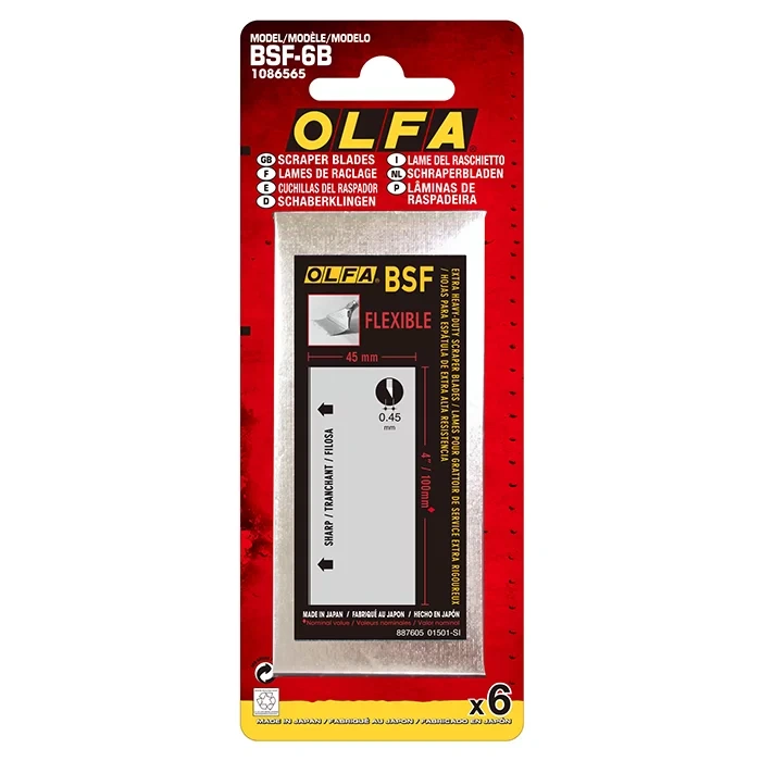 OLFA BSF-6B Kazıma Bıçağı Yedeği (6 lı)