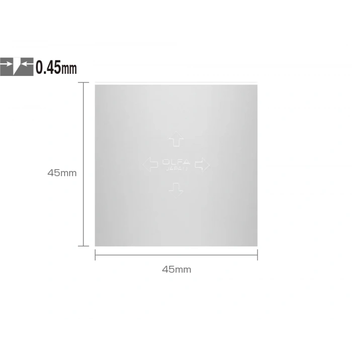 OLFA TB-45 Kazıma Bıçağı Yedeği Tekli