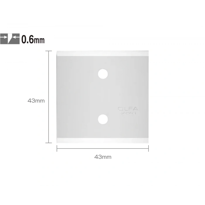 OLFA BTB-1 Kazıma Bıçağı Yedeği (3 lü)