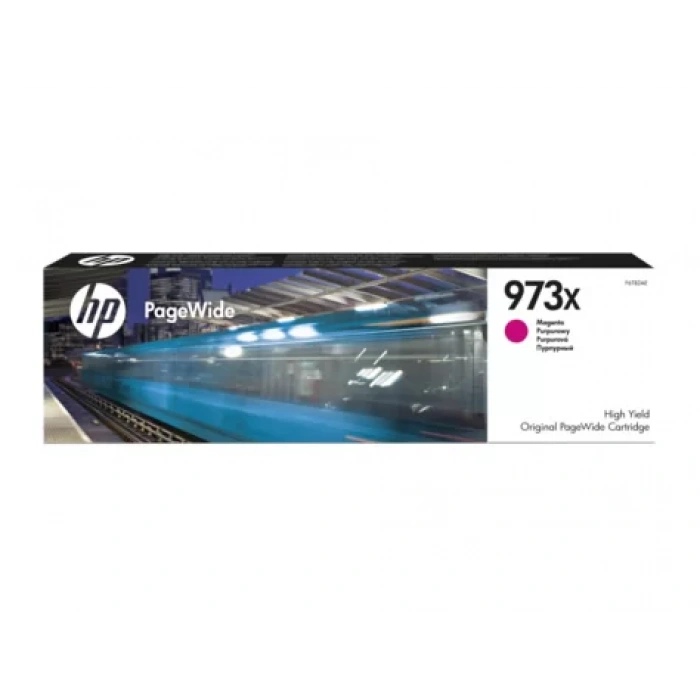 HP F6T82AE (973X) MACENTA YUKSEK KAPASITELI PAGEWIDE MUREKKEP KARTUSU 7000 SAYFA