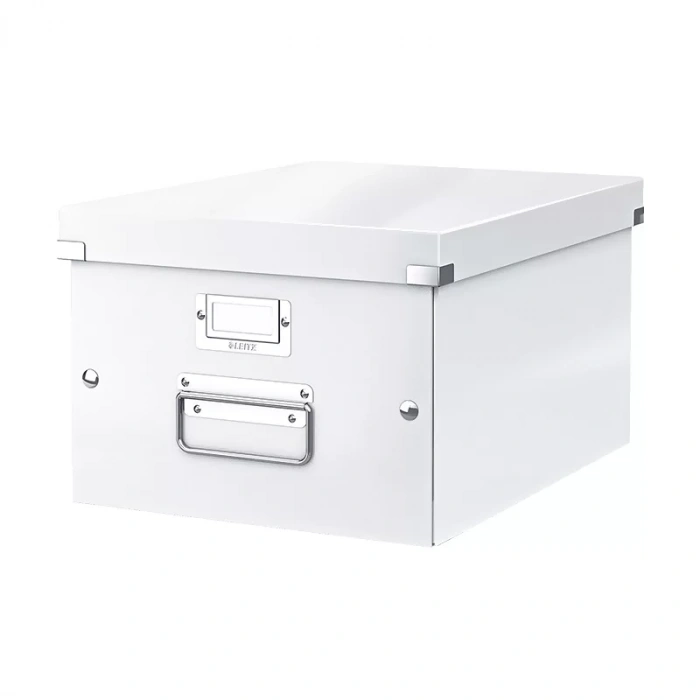 LEİTZ 6044 WOW C&S ORTA BOY SAKLAMA KUTUSU METALİK BEYAZ