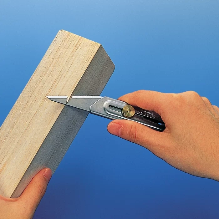 OLFA CK-2 Ahşap İşçiliğine Özel Maket Bıçağı (Paslanmaz Gövde)