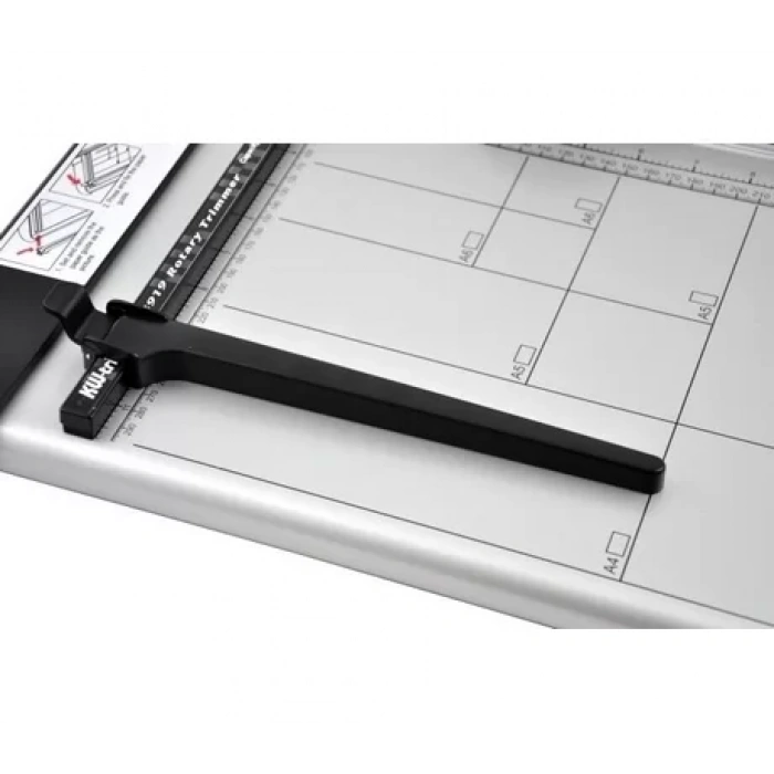 KW-trio 3919 Profesyonel A3 Sürgülü Giyotin (15 Yaprak Kapasiteli)