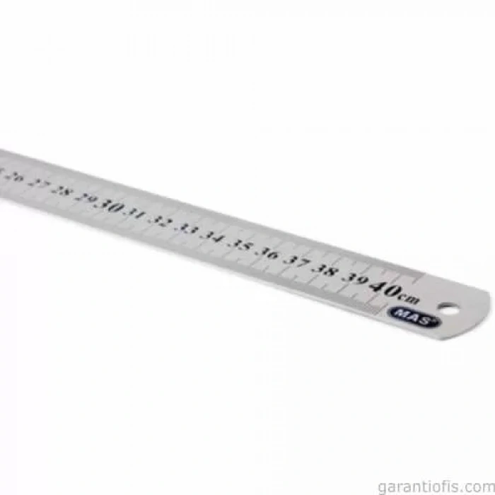 Mas 2340 Çelik Cetvel 40cm