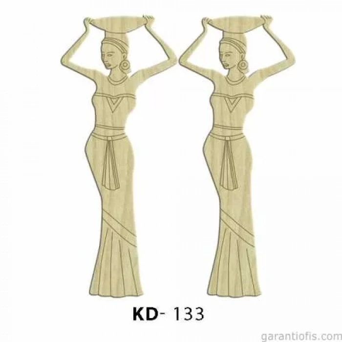 Hobi-Art KD 133 Dekoratif Mini Ahşap Obje