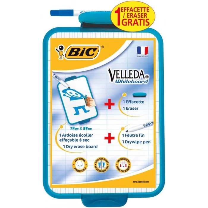 Bic Mini Yazı Tahtası Seti 841360 (Kalem ve Silgi Hediyeli)