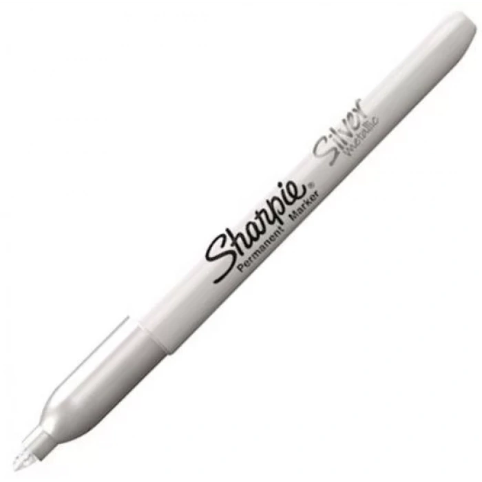 Sharpie Gümüş Metalik Markör Kalemi (Silver Metalic)
