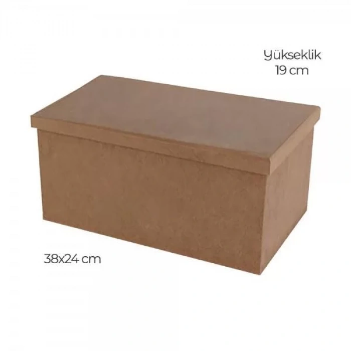 Hobi-Art KU 211 Boyanabilir Ahşap Kutu