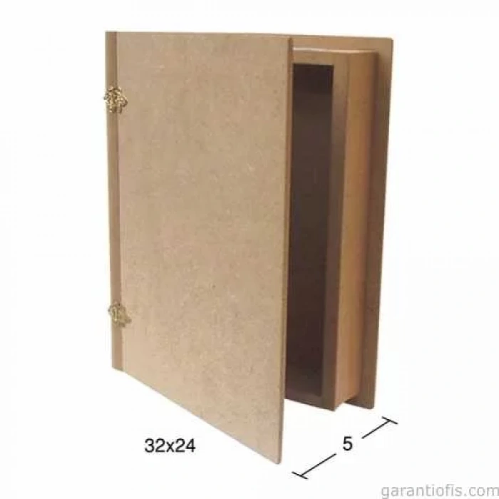 Hobi-Art KU 253 Boyanabilir Ahşap Kutu