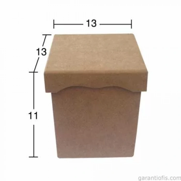 Hobi-Art KU 265 Boyanabilir Ahşap Kutu