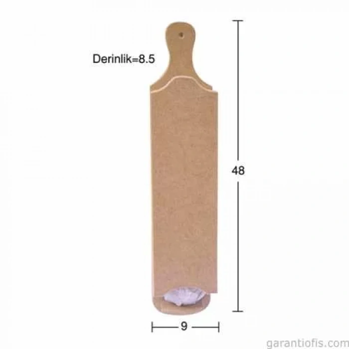 Hobi-Art KU 283 Boyanabilir Ahşap Poşet Kutusu