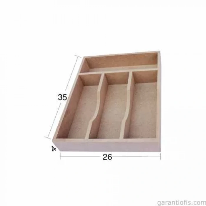 Hobi-Art KU 351 Boyanabilir Ahşap Kutu