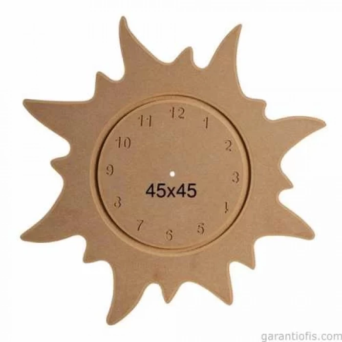 Hobi-Art F 781 Dekoratif Ahşap Saat
