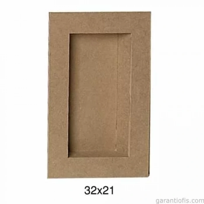 Hobi-Art PA 244 Boyanabilir Dekoratif Ahşap Pano