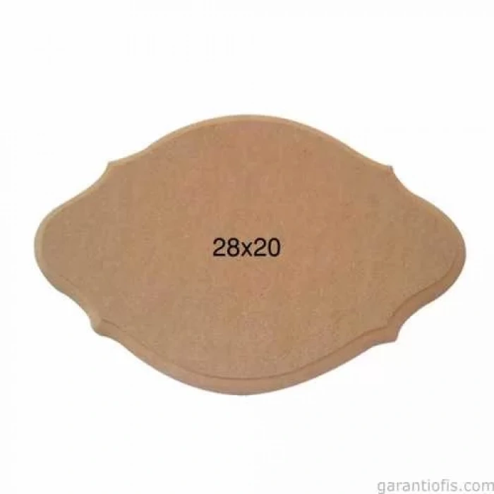 Hobi-Art PA 237 Boyanabilir Dekoratif Ahşap Pano