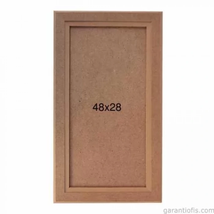 Hobi-Art PA 245 Boyanabilir Dekoratif Ahşap Pano