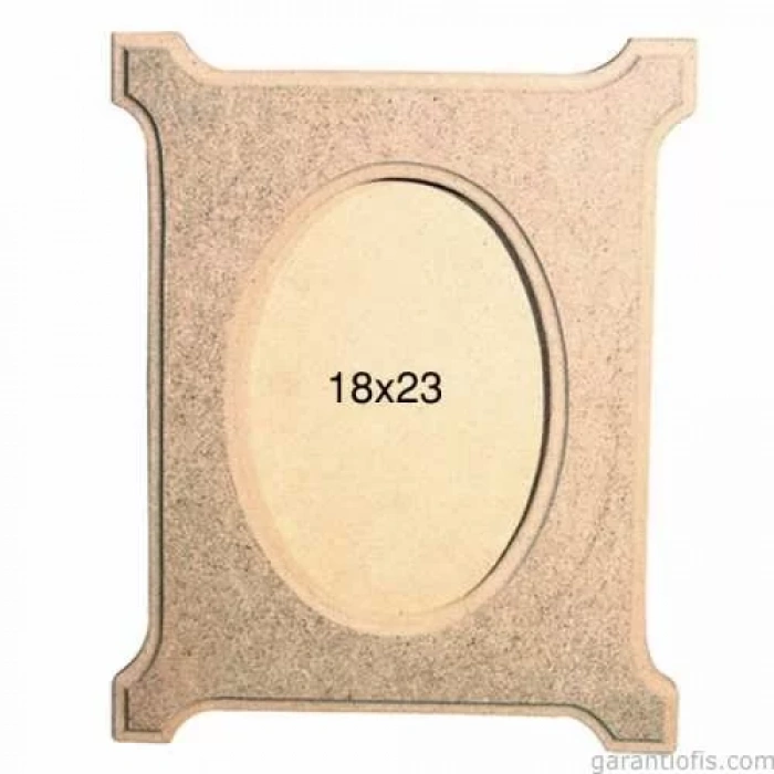 Hobi-Art ÇER 124 Dekoratif Ahşap Resim Çerçevesi