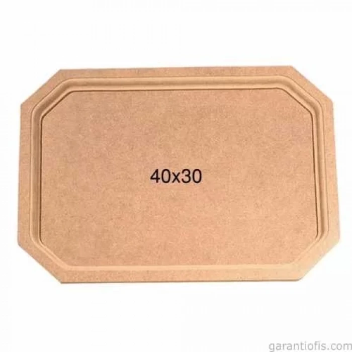 Hobi-Art T 702 Ahşap Dekoratif Tepsi Obje