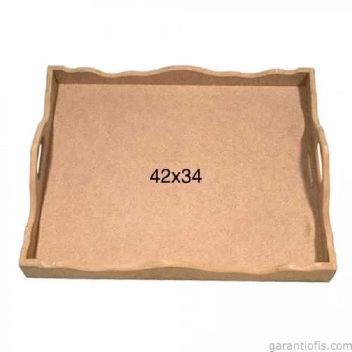 Hobi-Art T 717 Ahşap Dekoratif Tepsi Obje