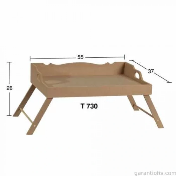 Hobi-Art T 730 Ahşap Dekoratif Tepsi Obje