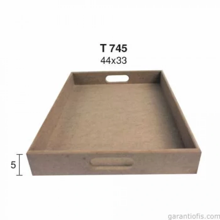 Hobi-Art T 745 Ahşap Dekoratif Tepsi Obje