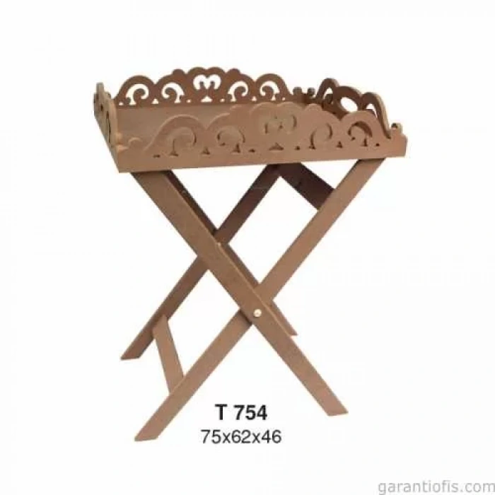 Hobi-Art T 754 Ahşap Dekoratif Tepsi Obje