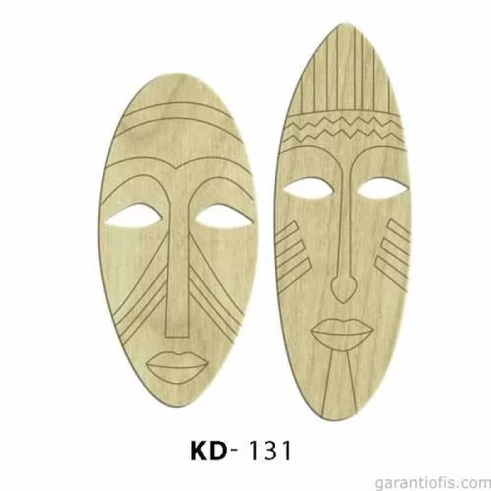 Hobi-Art KD 131 Dekoratif Mini Ahşap Obje