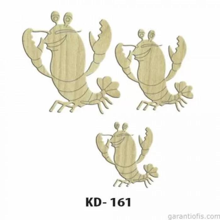Hobi-Art KD 161 Dekoratif Mini Ahşap Obje