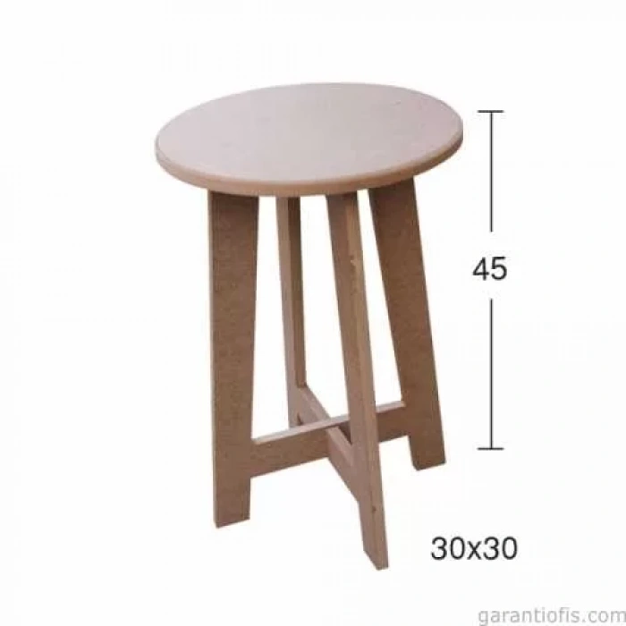 Hobi-Art İB 11 Dekoratif Ahşap Tabure