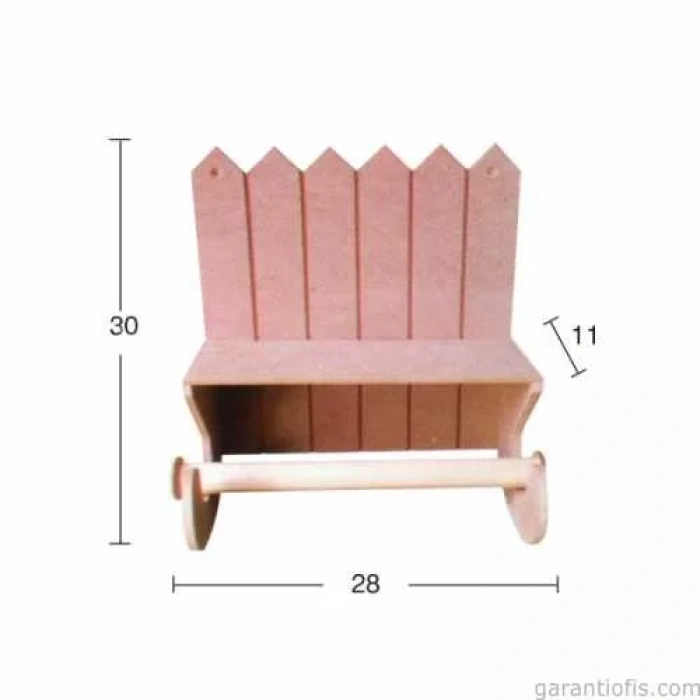 Hobi-Art İB 13 Dekoratif Ahşap Havluluk