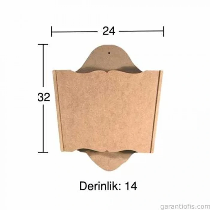 Hobi-Art KP 122 Dekoratif Ahşap Obje