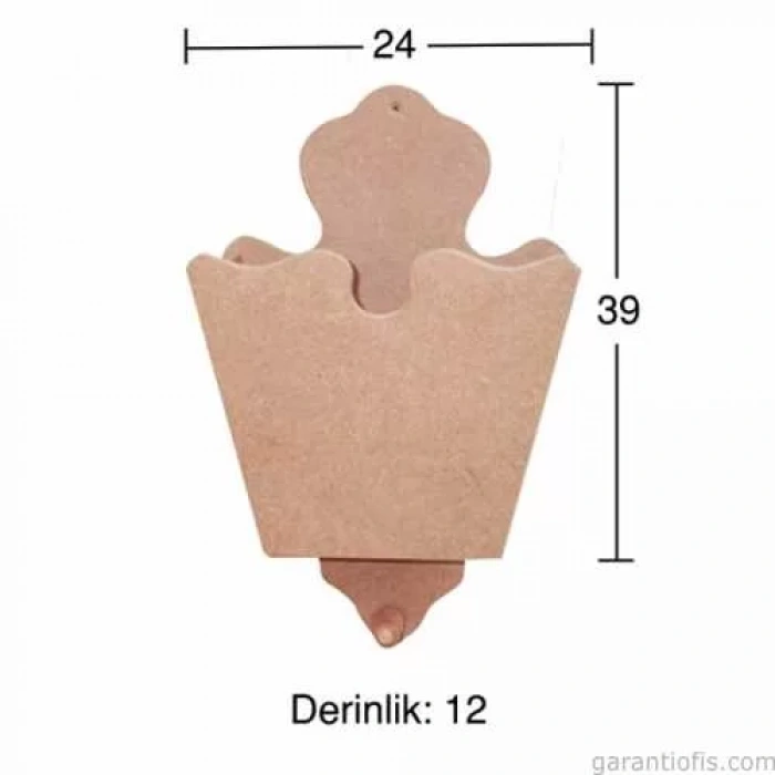 Hobi-Art KP 124 Dekoratif Ahşap Obje