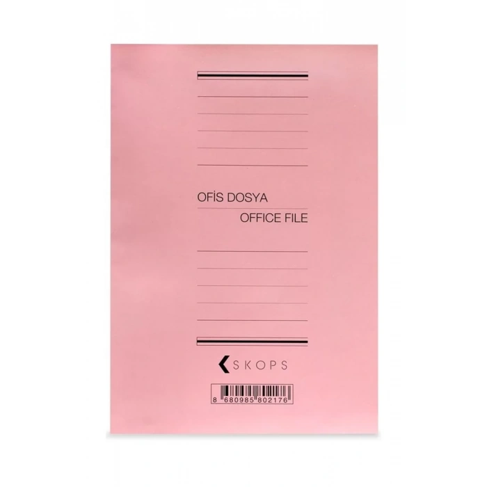Skops Lüks Tam Kapak Karton Dosya (50 li Paket)