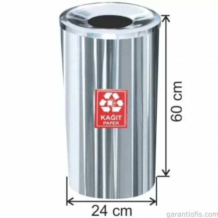 Garanti Metal 1801 Kağıt İçin Geri Dönüşüm Çöp Kovası (27 Litre)