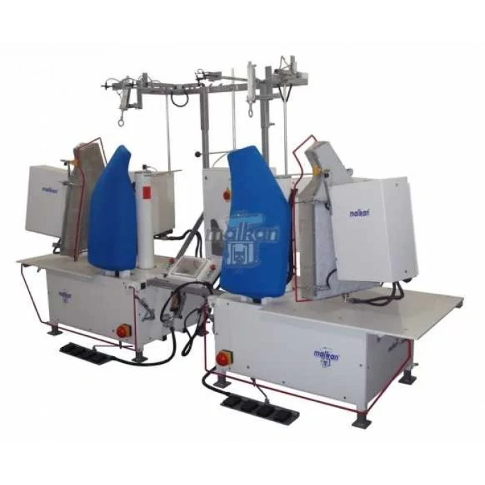 Malkan DIK1011 Pnömatik, Dik Sistem Ceket Göğüs Form Ütü Presi (Sağ - Sol İki Ünite)