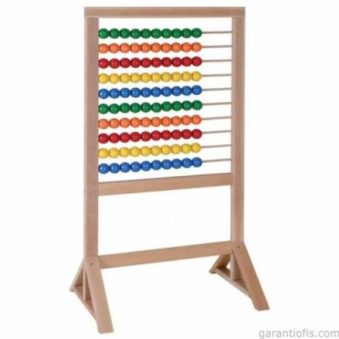 Panda PAN 310 Lüks Ahşap Ayaklı Abaküs (55x100 cm)