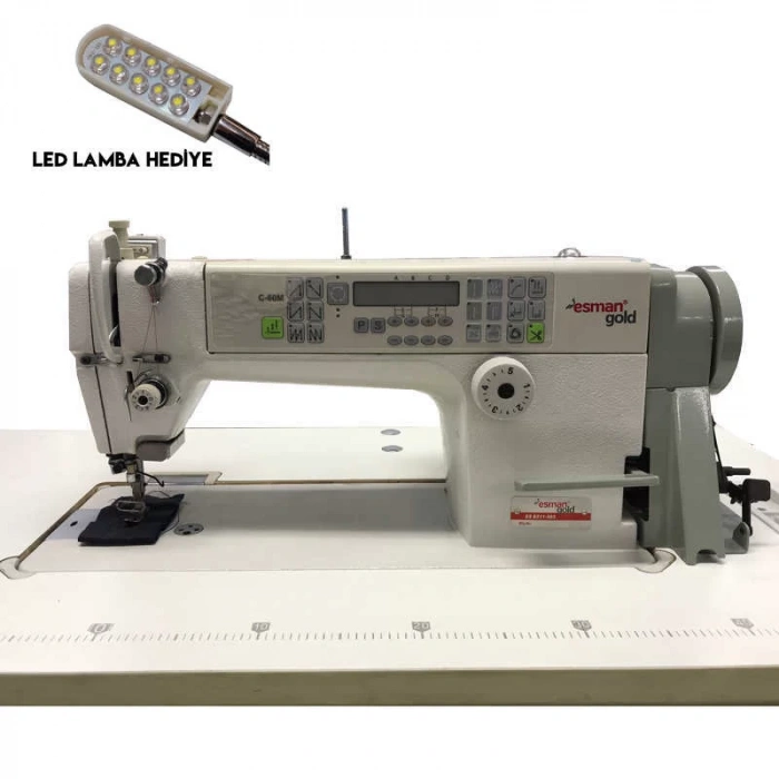 Esman Gold ES B211-903 C-60M Elektronik Düz Dikiş Makinası