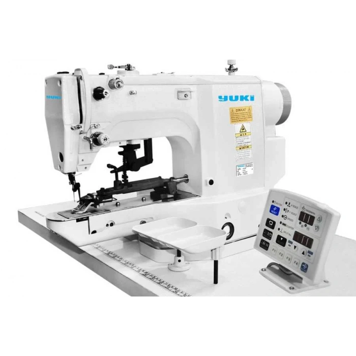 Yuki Jack YK-438D Elektronik Programlı Kilit Dikiş Düğme Makinası