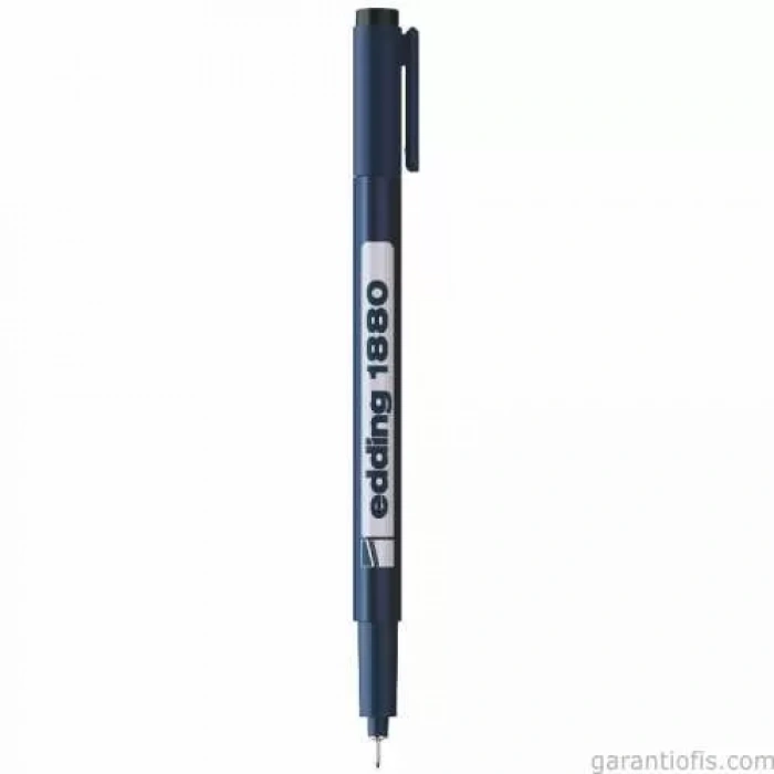 Edding 1880 Siyah Renk 0,1 mm Teknik Çizim Kalemi