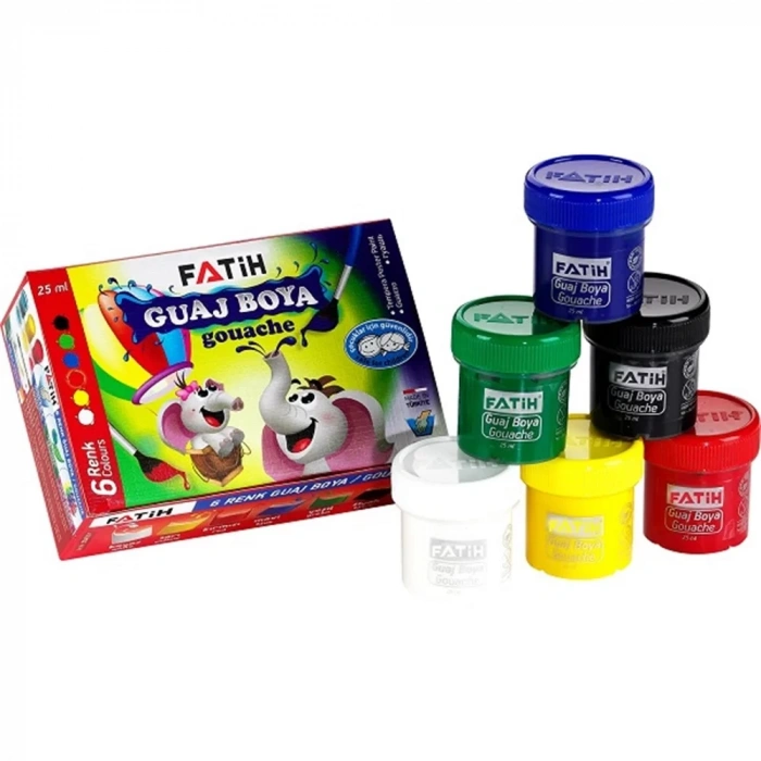 Fatih Guaj Boya 6 Renk (25ml)