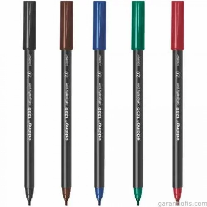 Edding 1255 Çelik Mavisi Kaligrafi Kalemi (2,0 mm)