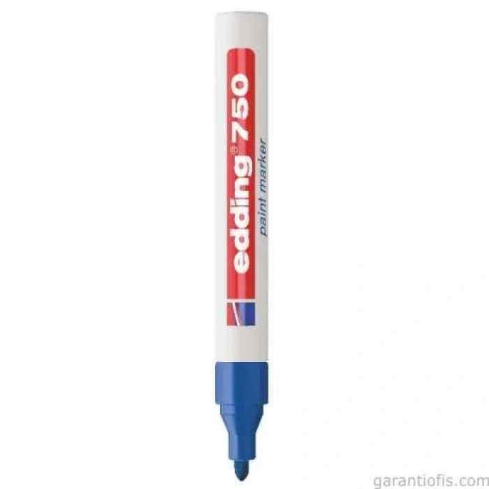 Edding 750 Tam Örtücü Mavi Boya Kalemi (Paint Marker)
