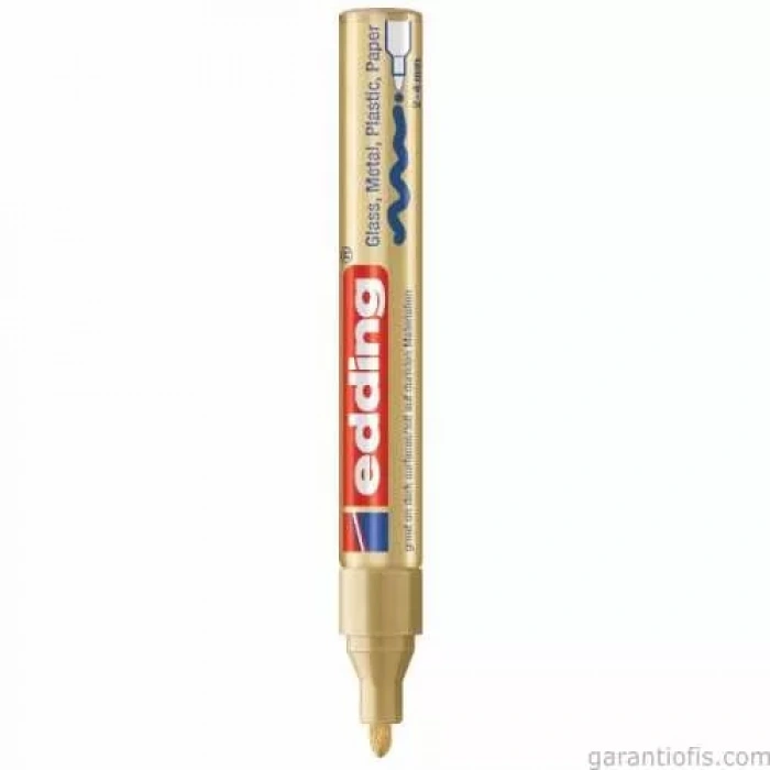 Edding 750 Paint Markör Altın Hobi Sanat Kalemi