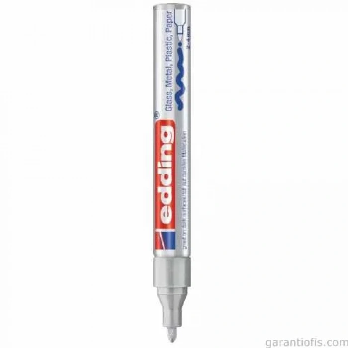 Edding 750 Paint Markör Gümüş Hobi Sanat Kalemi