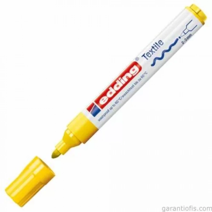Edding 4500 Sarı Kumaş Boyama Kalemi (Tişört/Tekstil Marker)