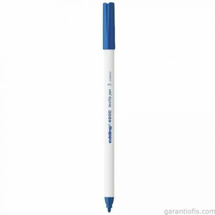Edding 4600 Mavi Kumaş Boyama Kalemi (T-Shirt/Tekstil Pen)