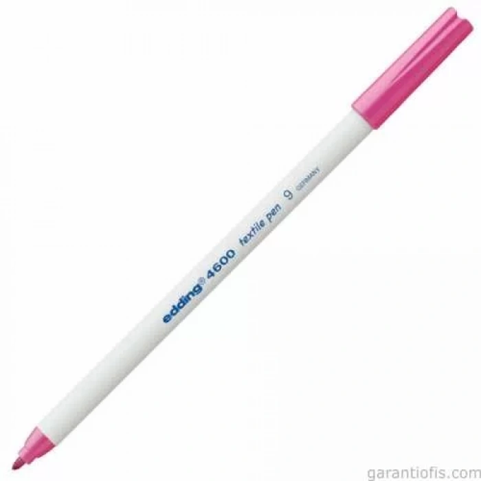 Edding 4600 Pembe Kumaş Boyama Kalemi (T-Shirt/Tekstil Pen)