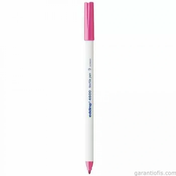 Edding 4600 Pembe Kumaş Boyama Kalemi (T-Shirt/Tekstil Pen)
